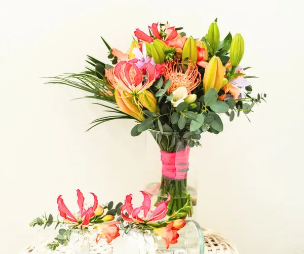 Bouquet de Mariée Exotique