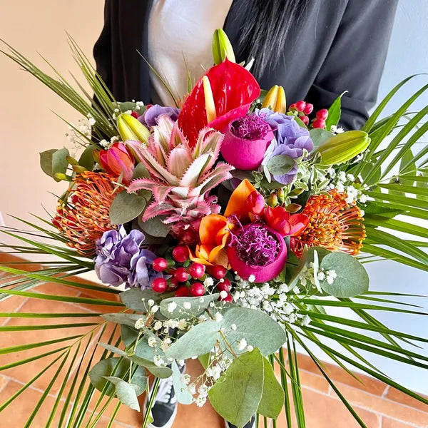 Bouquet de Mariée Exotique