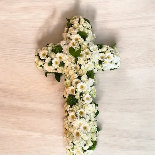 Croix de Lorraine, dessus de cerceuil