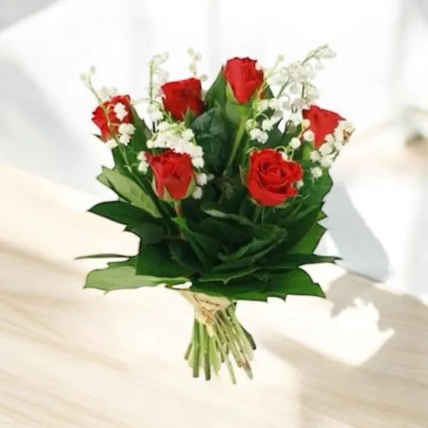 Muguet de Mai Bouquet rose rouge - Quantités limitées