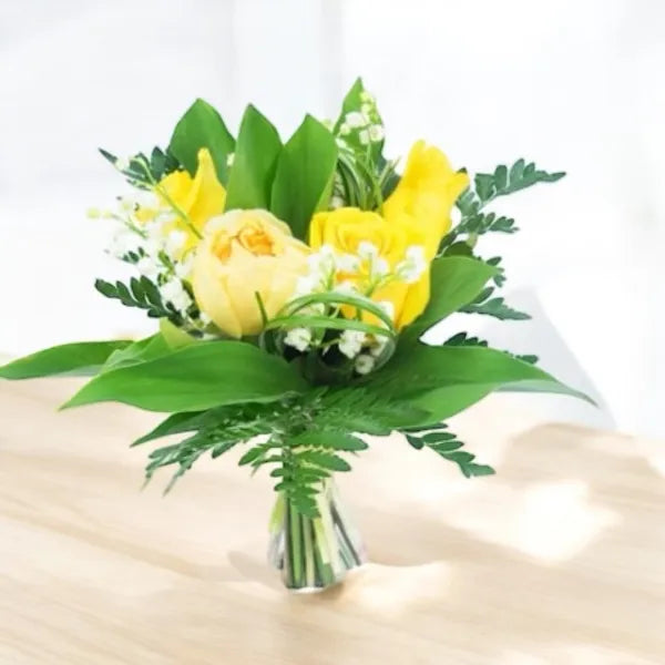 Muguet de Mai Bouquet rose jaune - Quantités limitées