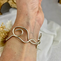 Bracelet Bohème Palm nuances de blanc beige - Accessoire mariage