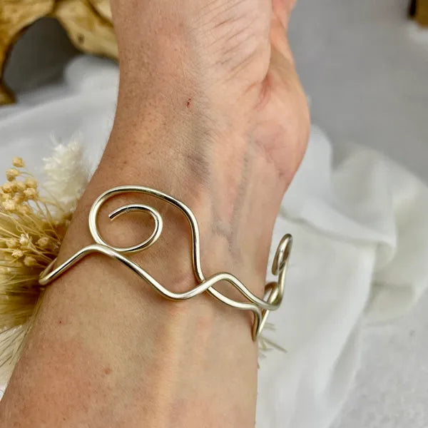 Bracelet Bohème Palm nuances abricot milka - Accessoire mariage