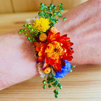 Accessoire en fleurs séchées pour Femme. Accessoire en fleurs séchées pour Femme. Accessoire en fleurs séchées pour Femme accessoire mariage - mariage boheme - mariage bohème champêtre - accessoire mariage femme - bijoux mariage  - mariage boheme champêtre - bracelet fleurs séchées - bracelet mariage - bracelet - mariage - bijoux fleurs séchées  bracelet boheme mariage bracelet