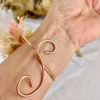 Bracelet Bohème Palm nuances de rose blanc - Accessoire mariage